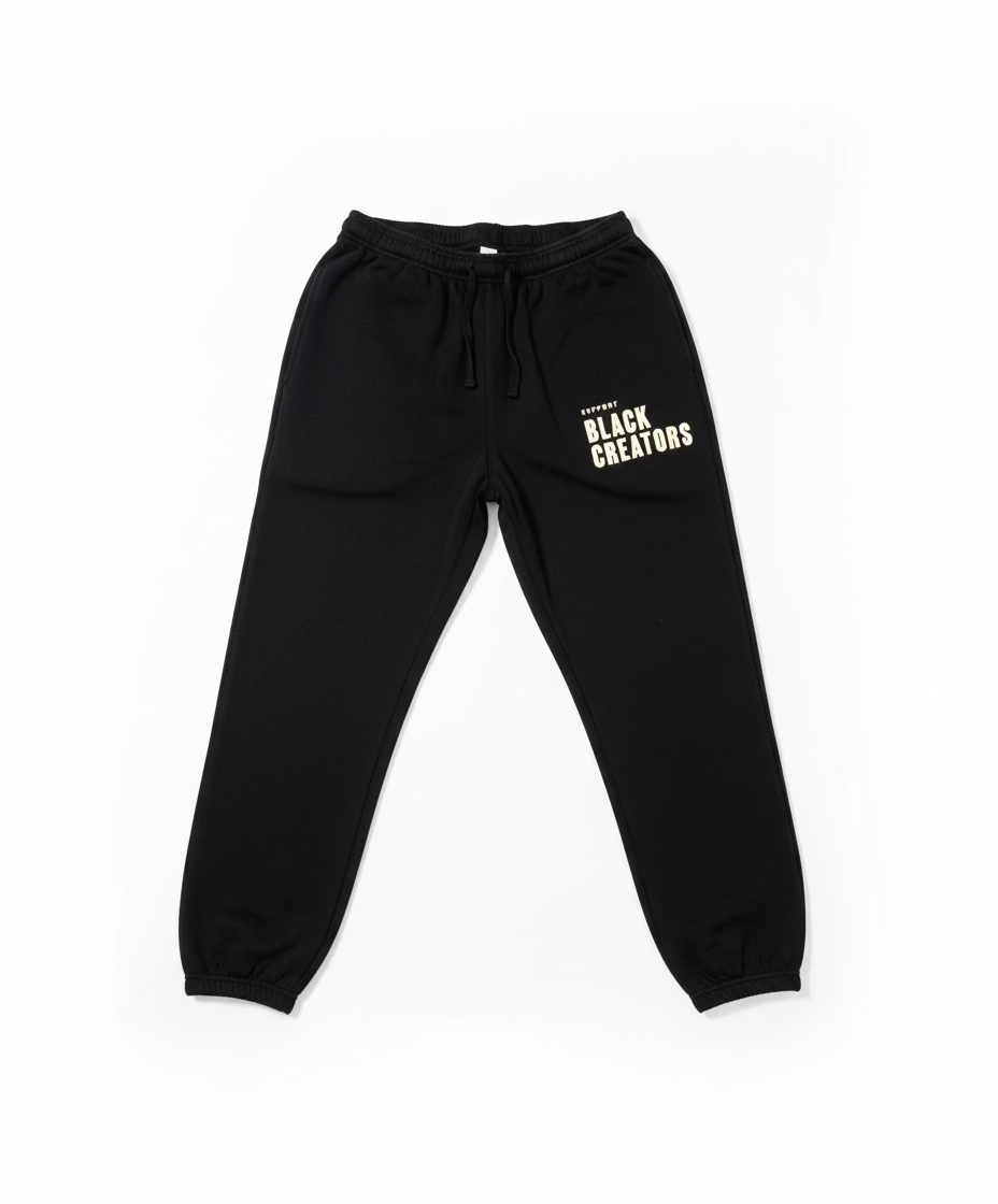 Support Black Creators Relaxed Joggers