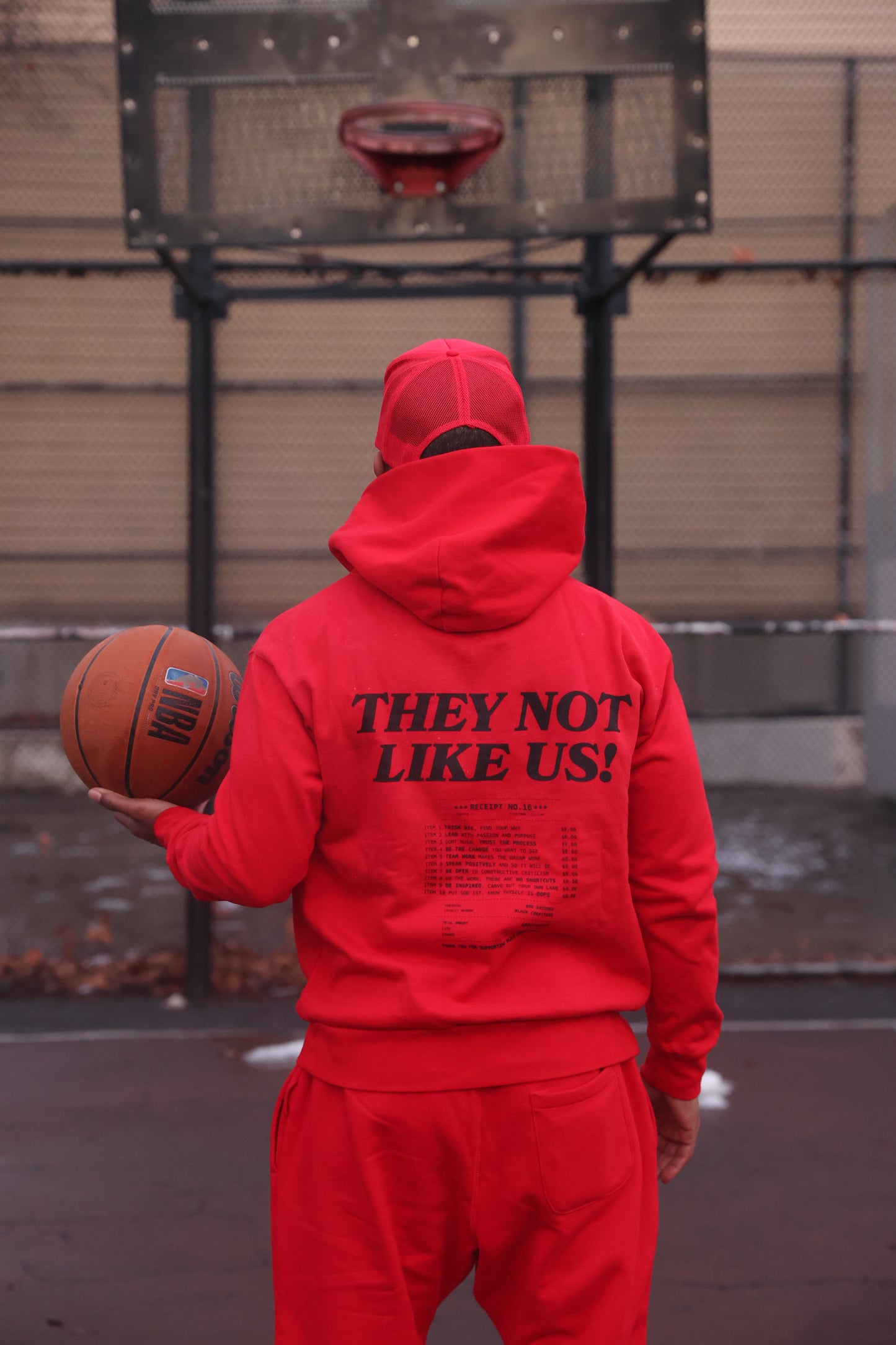 Support Black Creators Hoodie Red