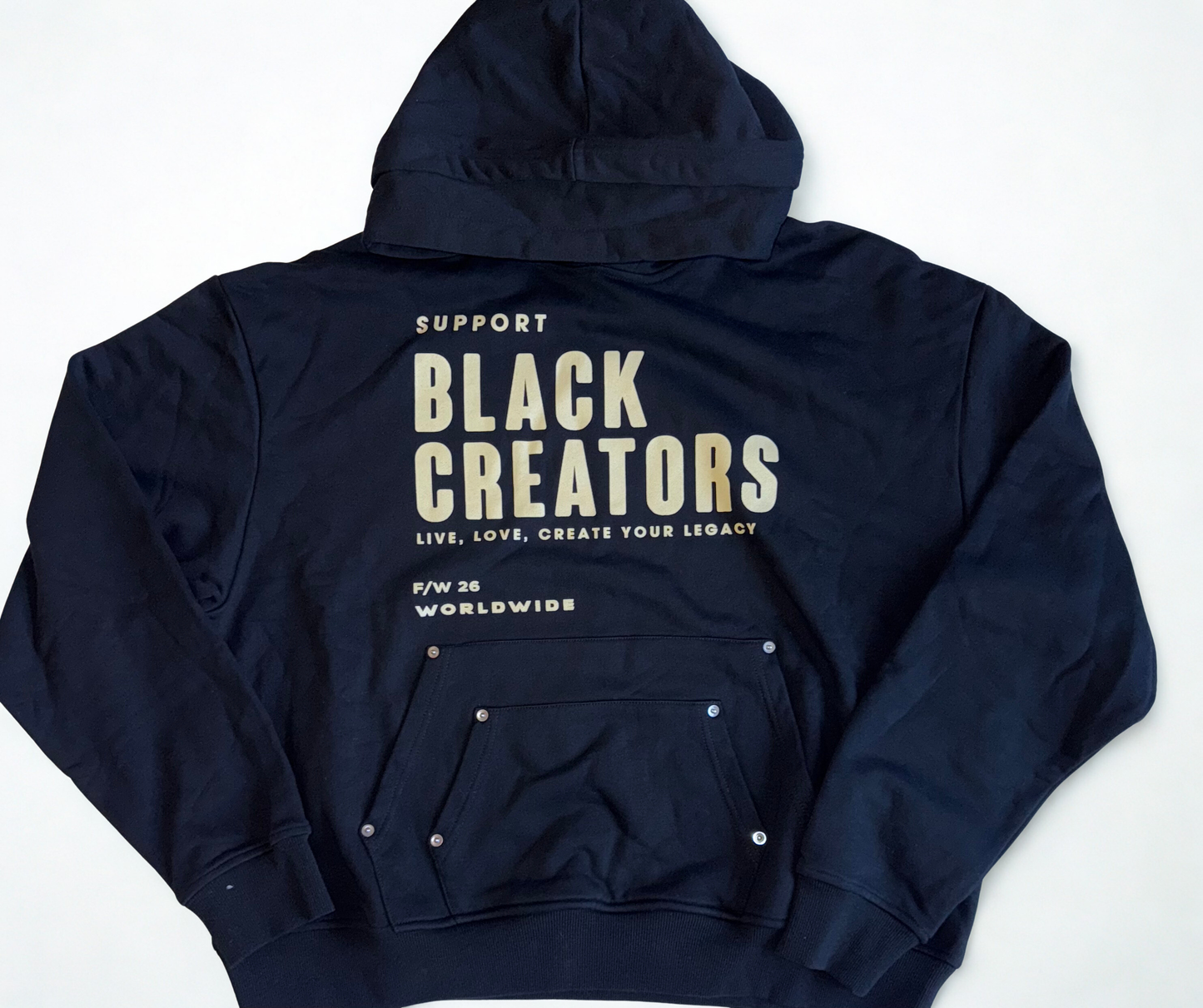 Support Black Creators Heavyweight Hoodie