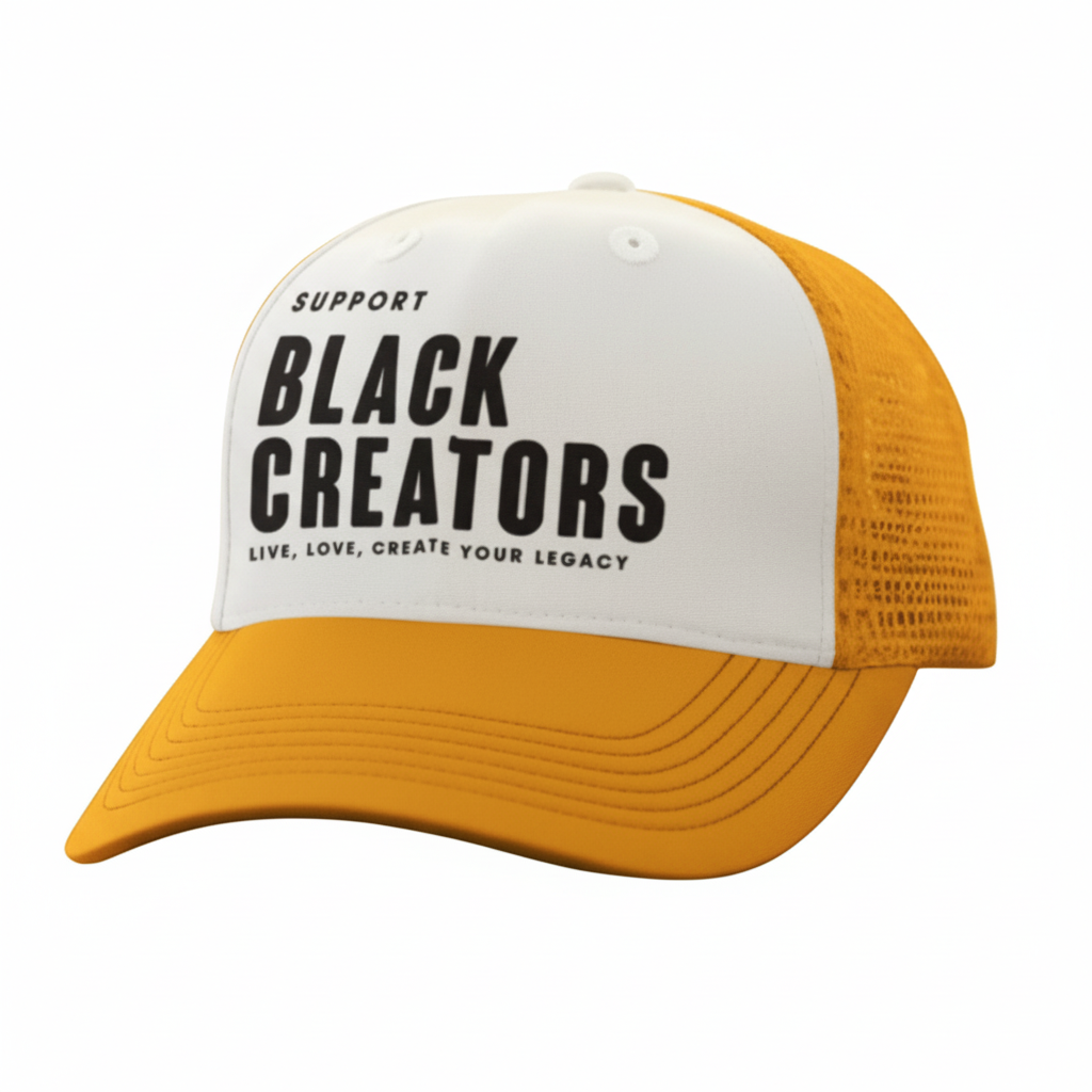Support Black Creators Trucker Hats