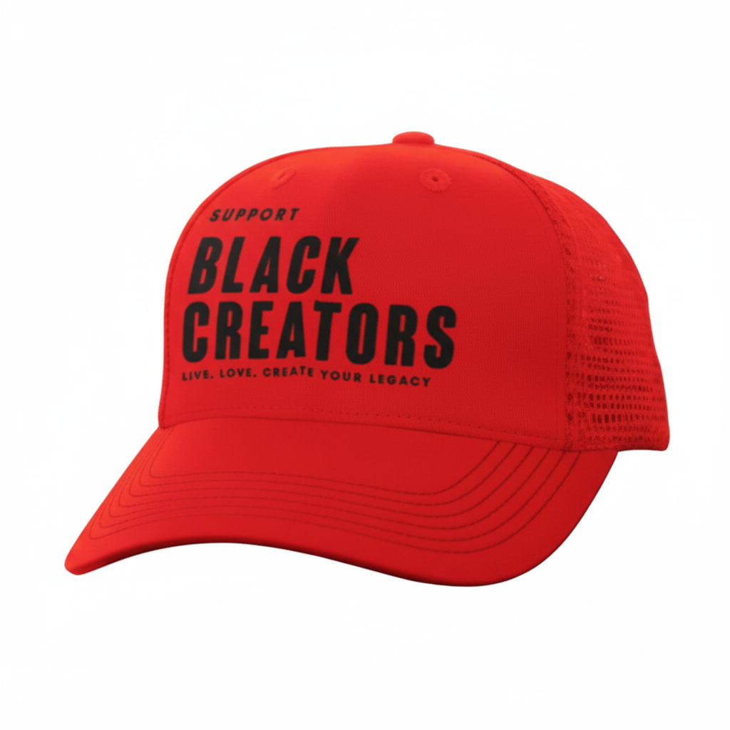 Support Black Creators Trucker Hats