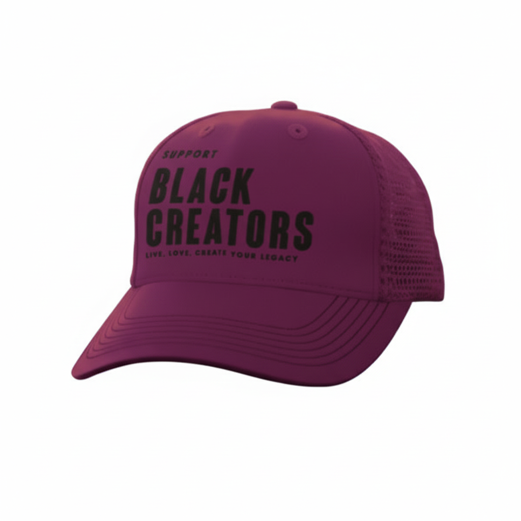 Support Black Creators Trucker Hats