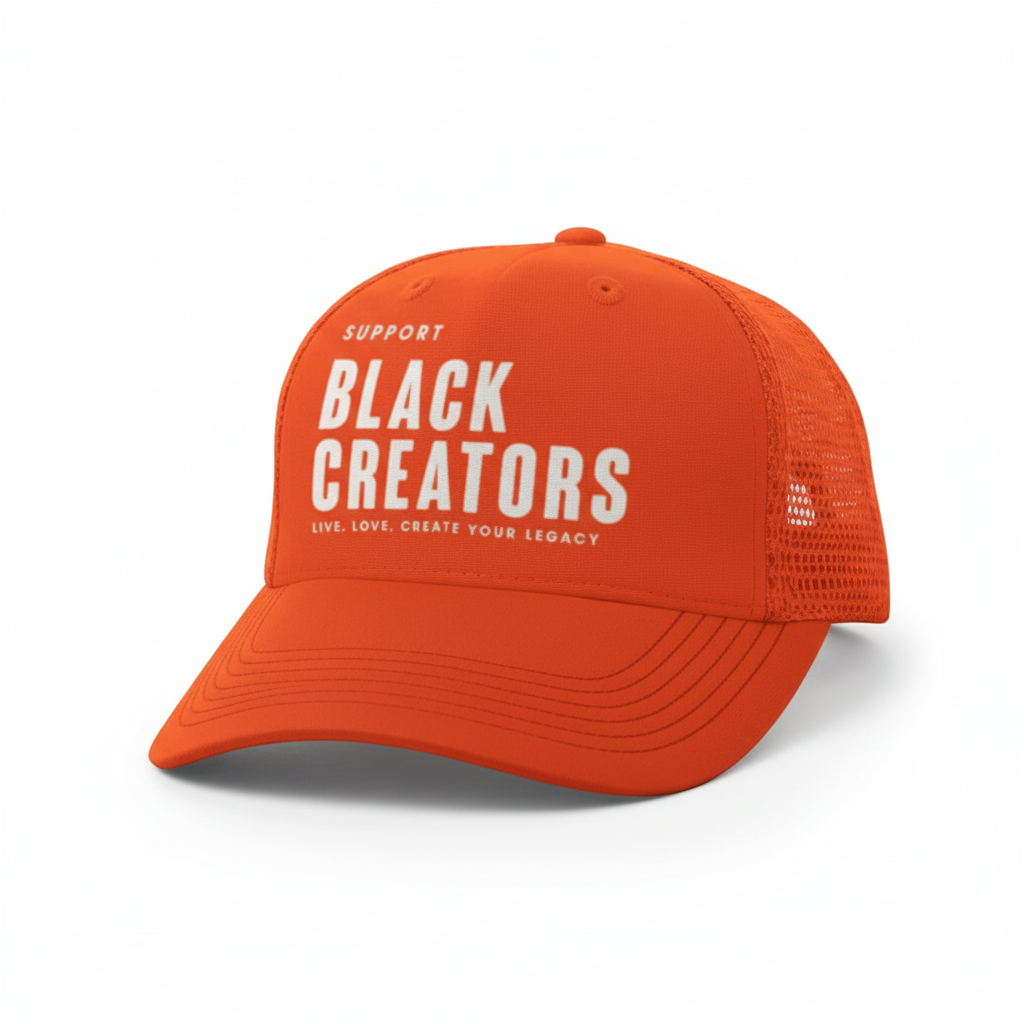 Support Black Creators Trucker Hats