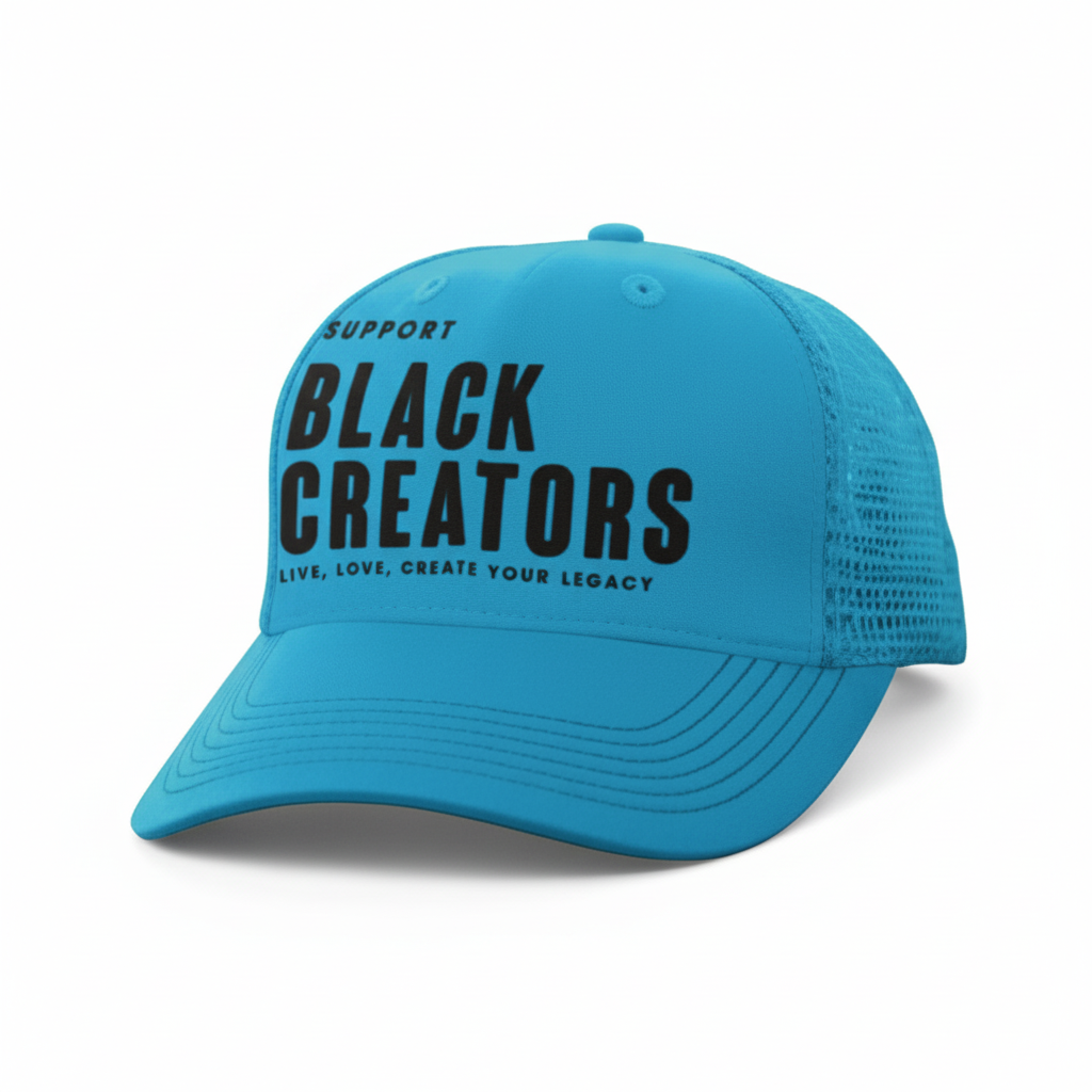 Support Black Creators Trucker Hats