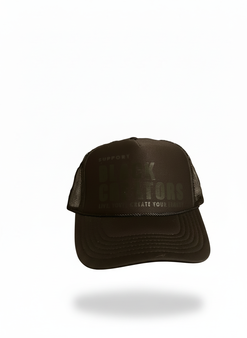 Support Black Creators Trucker Hats