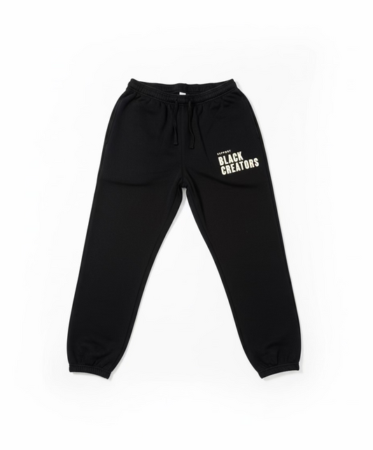 Support Black Creators Relaxed Joggers